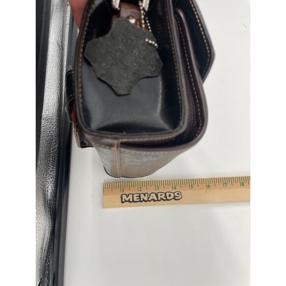 Tooled Leather Faux Alligator Mini Leather Wallet Compartment MC Marc Chantal - Picture 13 of 13